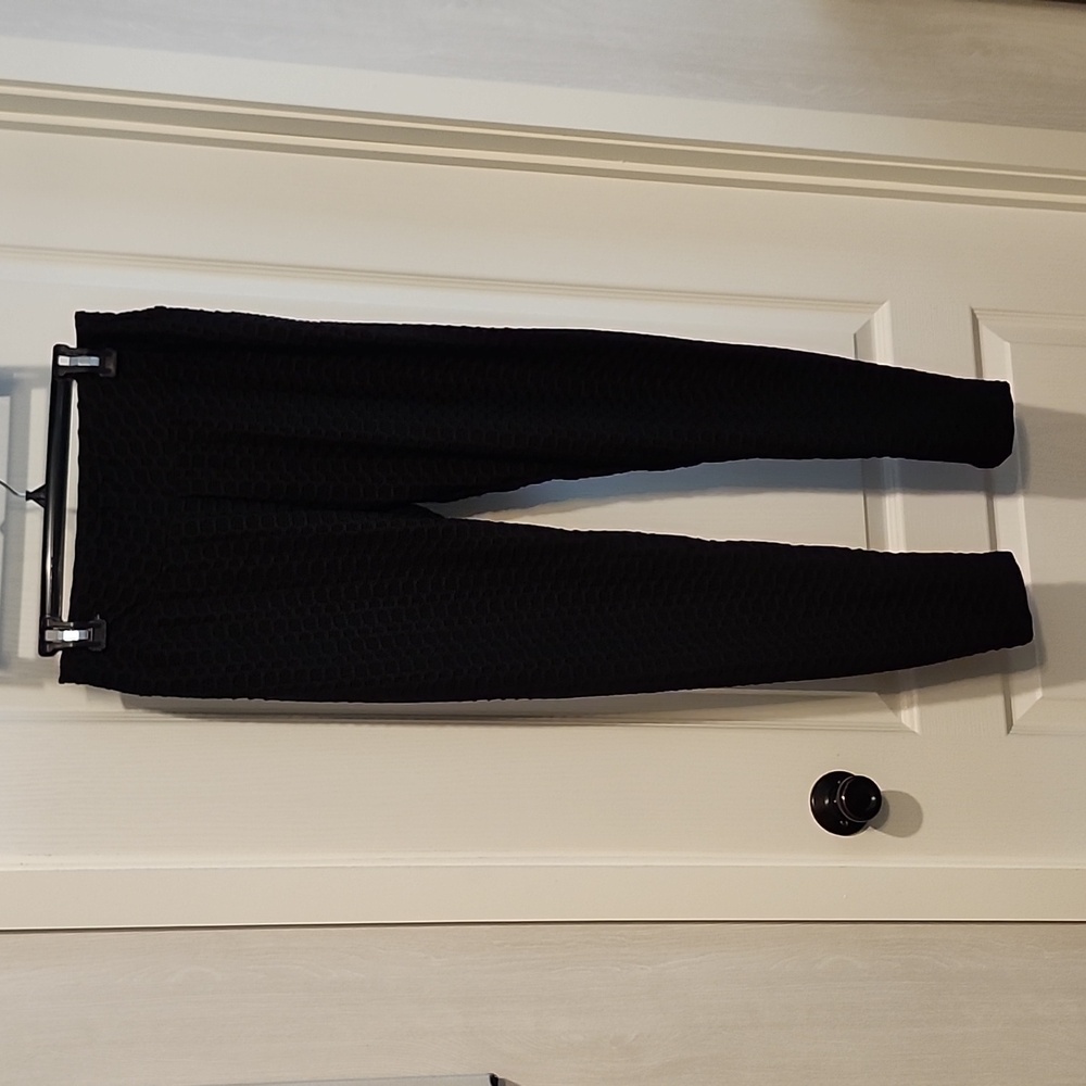 Black Booty Lifting Workout Leggings XL Shapes/Lifts Butt Area
